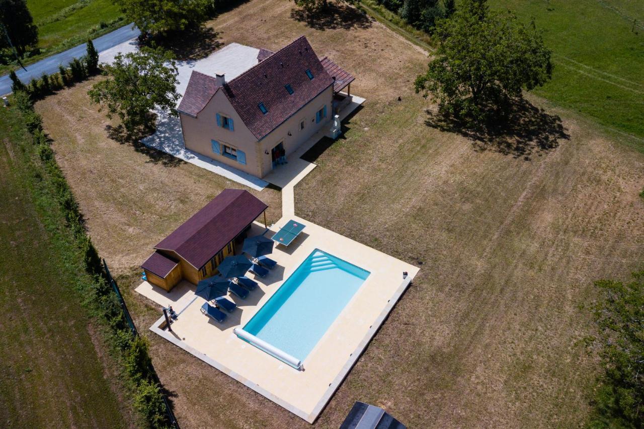 Luxury 3 Bed Home With Heated Swimming Pool Air Con And Boules Pitch Salignac-Eyvigues Exterior foto
